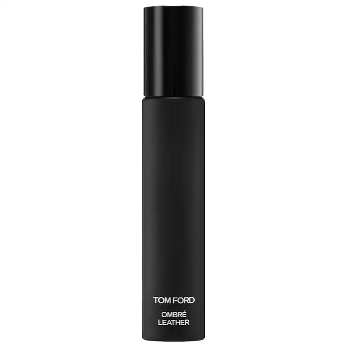 Ombré Leather Eau de Parfum Fragrance Travel Spray with Patchouli and Jasmine Flower