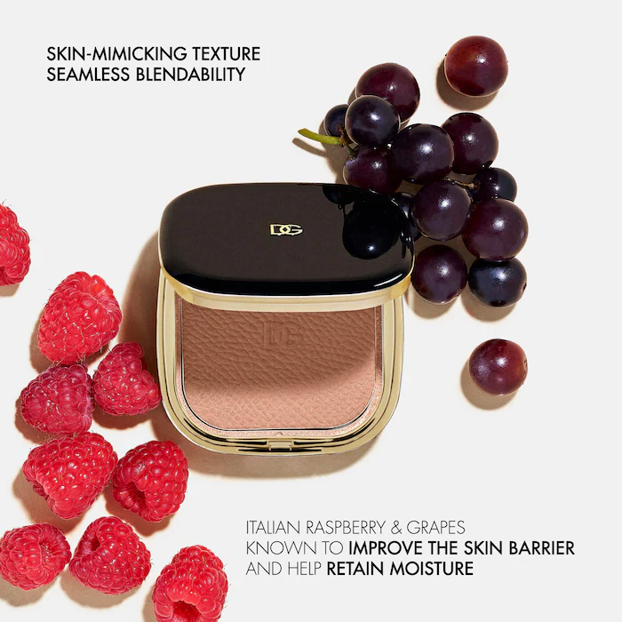 Face&Eyes Match Long-Lasting Natural Powder Bronzer with Italian Grape