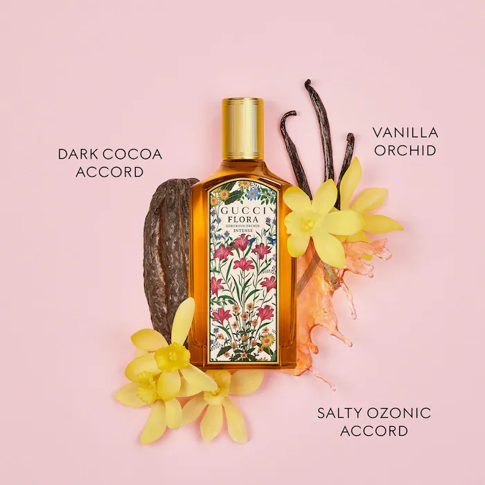 Gucci Flora Gorgeous Orchid Eau de Parfum Intense with Vanilla Orchid & Dark Cocoa