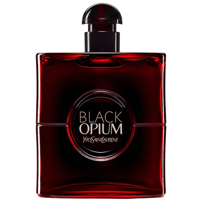 Black Opium Eau de Parfum Over Red with Cherry & Coffee
