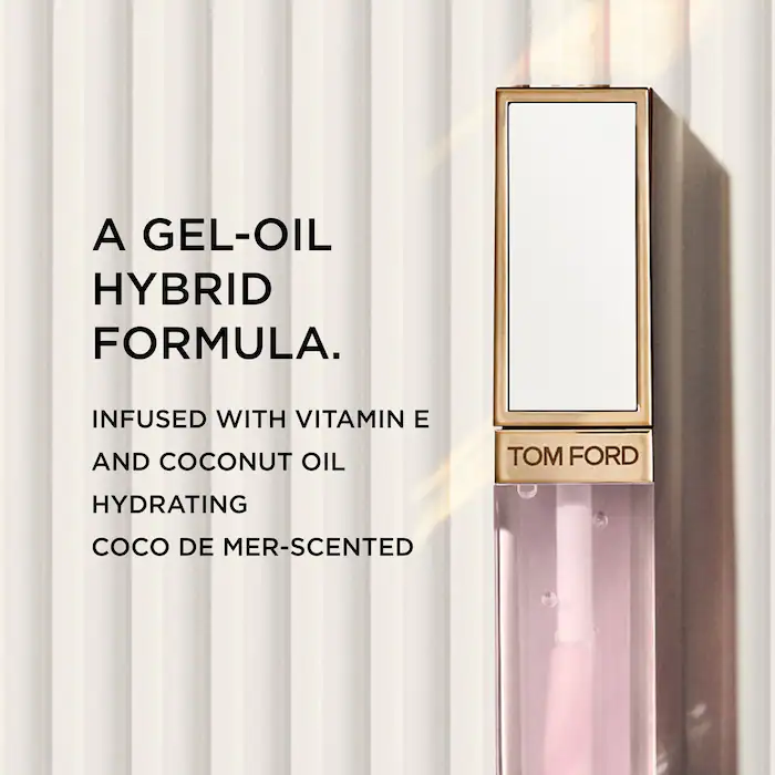 Soleil Hydrating Lip Oil with Vitamin E & Coconut Oil