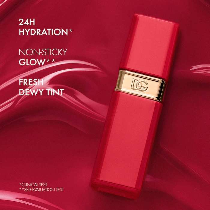 Rose Dew Lip Bite 24H Hydrating Glossy Lip Tint with Hyaluronic Acid