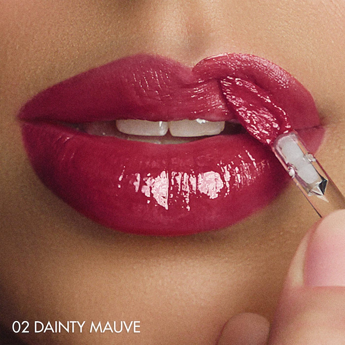 Rose Dew Lip Bite 24H Hydrating Glossy Lip Tint with Hyaluronic Acid