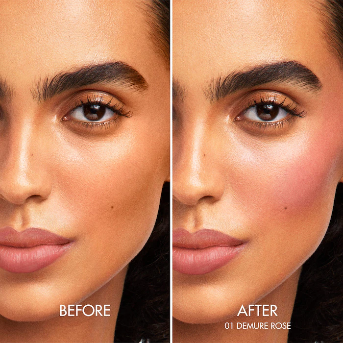 Cherry Glaze Bar 24H Lasting Glow & Waterproof Cream Blush Stick with Vegan Collagen