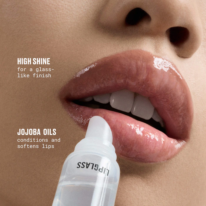 Lipglass Clear High-Shine, Conditioning + Smoothing Lip Gloss