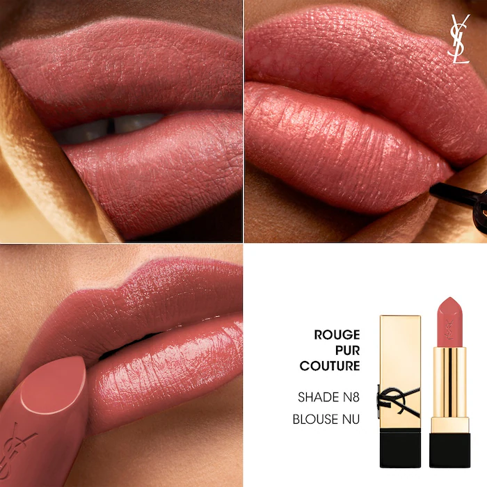 Rouge Pur Couture Caring Satin Lipstick with Ceramides