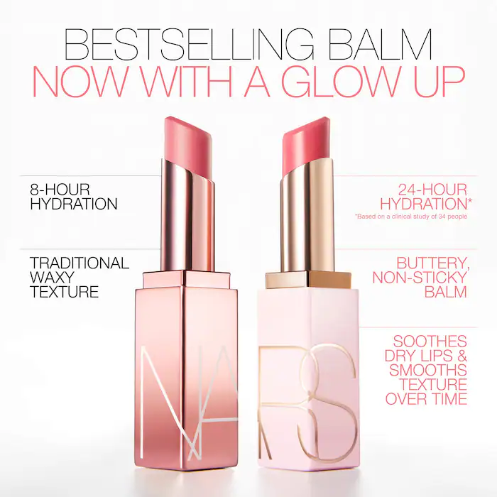 Afterglow Moisturizing Lip Balm with Hyaluronic Acid