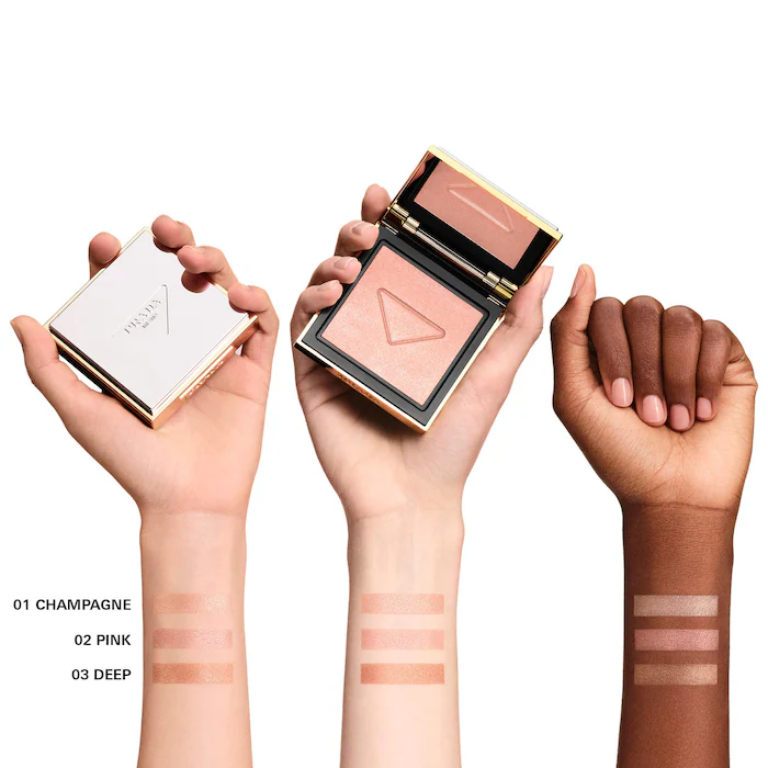 Prada Light Glowing Highlighter Powder