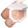 Girl Next Door/Chic Phreak - soft pink sheen / supercharged peachy pink shimmer