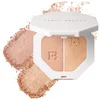 Mean Money/Hu$tla Baby - soft champagne sheen / supercharged peachy champagne shimmer