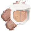 Afternoon Snack/Mo' Hunny - soft bronzed champagne sheen / supercharged bronzed champagne shimmer