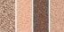 100 Stora Dolls - cool nude beige, taupes and chocolate