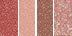 08 Pansy - neutral coral and peach tones create a luminous and sophisticated look highlighted by a begonia holo twist