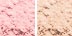 Cherry Peach - cherry blossom cake (sheer soft pink) & peach pie (light peach)
